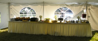 pulled pork buffet
