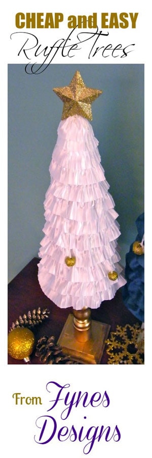 DIY Valentine's Day Cone Trees To Love - Featuring May Arts Ribbon