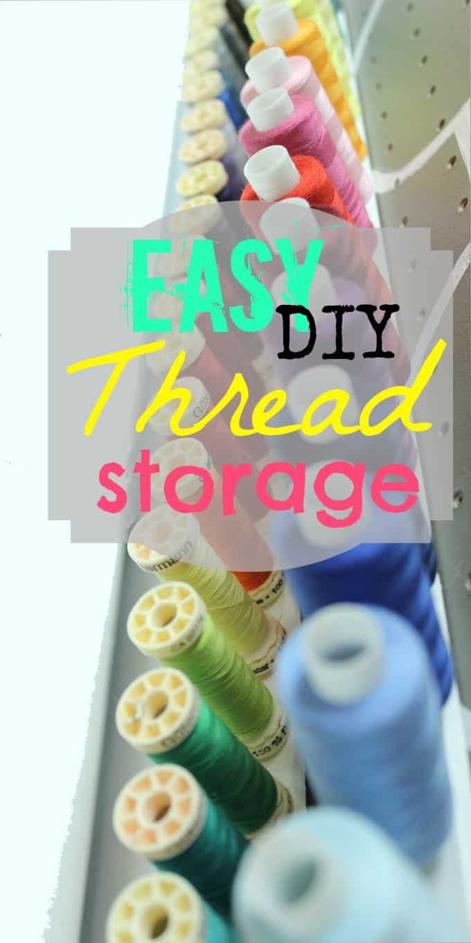 Thread Rack PDF Pattern & Plans to BUILD Your OWN (Instant