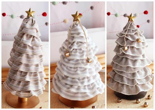 Natural Styrofoam Cone Set DIY Christmas Tree Decorations, Cone
