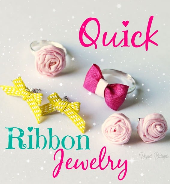 Little Girl's Ribbon Necklace (A Knock-Off!) - Suburble