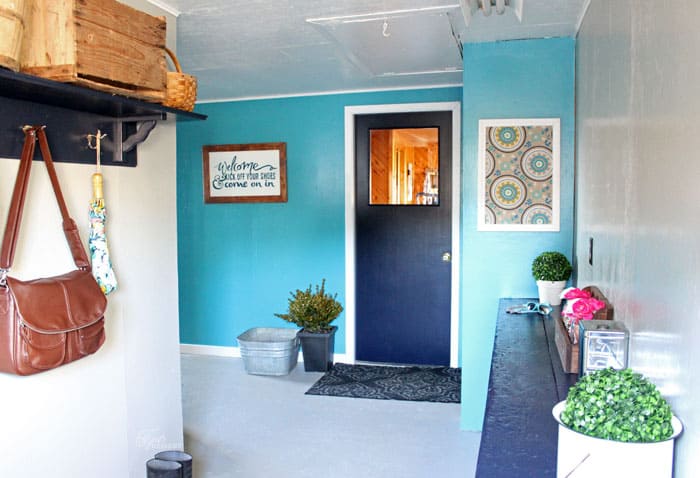 Farm house Mudroom makover- you HAVE to see the before