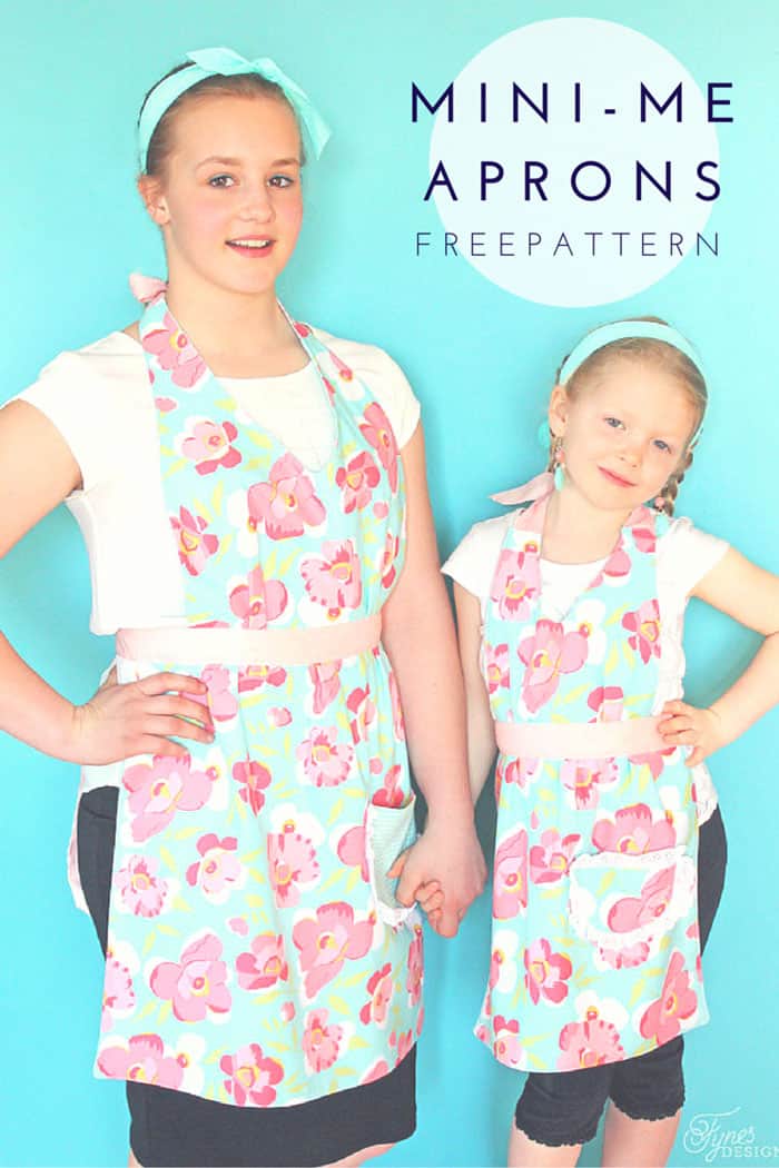 Mom and Me Aprons Pattern