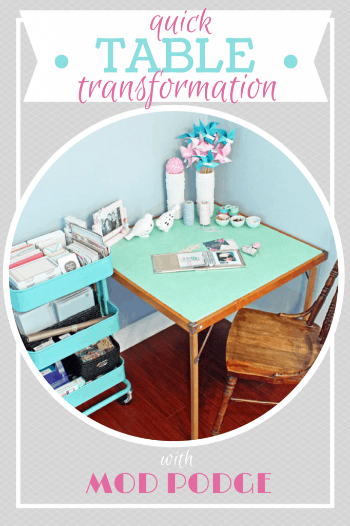 How To Transform a Table with Mod Podge | Fynes Designs
