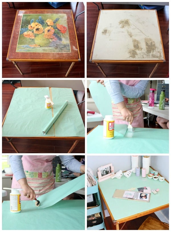 How To Transform A Table With Mod Podge Fynes Designs