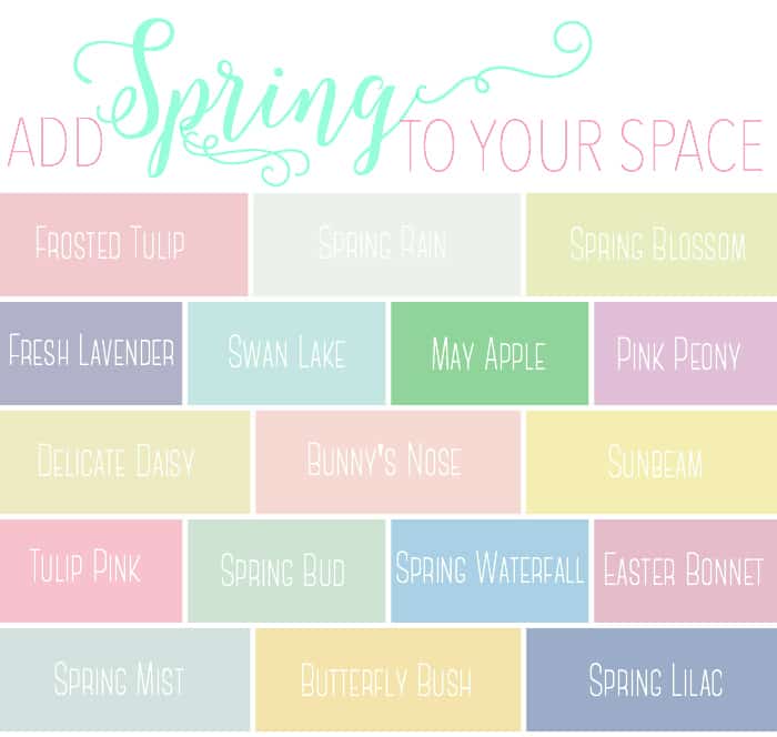Add Spring to Your Space: 20 Fabulous Spring Paint Colors 