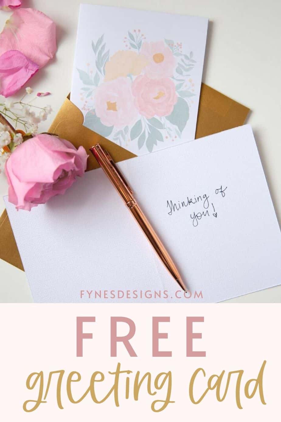 The breathtaking Free Note Card Template. Image Free Printable