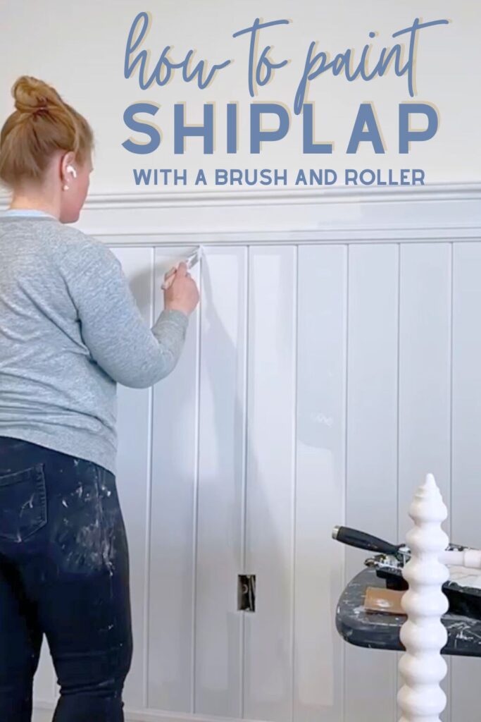 How To Paint Shiplap With A Roller: Tips For a Smooth Finish | Fynes ...