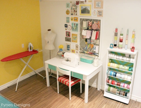 9 Hacks To Create Your Dream Craft Room With An Affordable Craft Table.