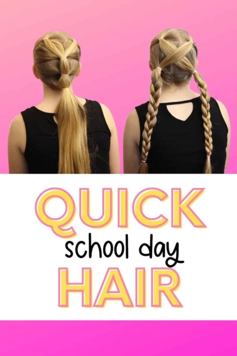 Easy and Quick Hairstyles for Back to School 2018! — Fashion by Ally